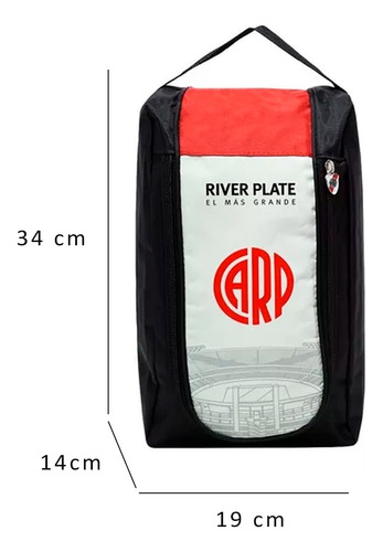 Imagen 2 de 5 de Botinero River Plate Licencia Oficial Rerforzado Futbol