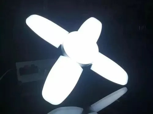 Mini Ampolleta Luz Led 28w Angulo Ajustable 4 Aspas 4+1