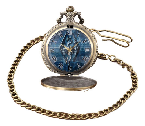 Reloj De Bolsillo De Cuarzo Con Muletas Mágicas For Hombres