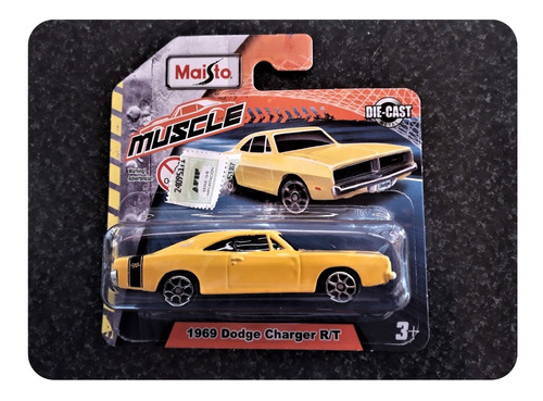 1969 Dodge Charger R T - Maisto Muscle Esc.1/64 