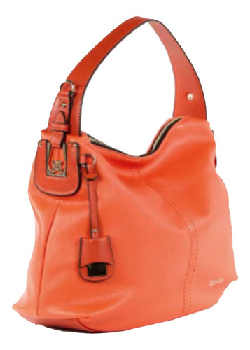 Cartera Gondola Dama Cuero Sintetico Squash Herrajes Moda