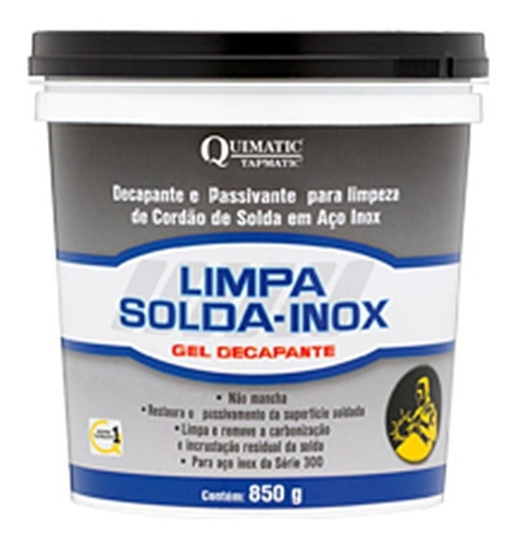 Limpa Solda Inox Quimatic Tapmatic 850g - 23776
