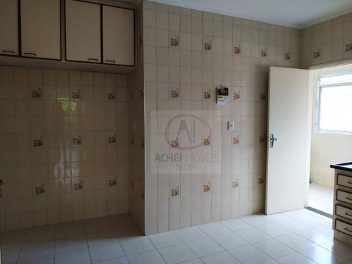 Apartamento Ótimo Estado Com 2 Dorm À Venda, 84 M² Por R$ 360.000 - Marapé - Santos/sp - Ap10493