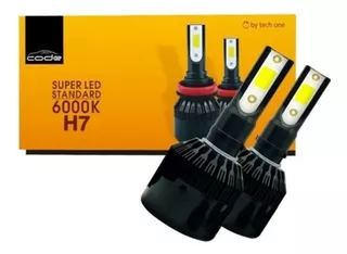 Kit Super Led Tech One 12v 24v H1 H3 H4 H7 H8 H9 H11 Hb3 Hb4