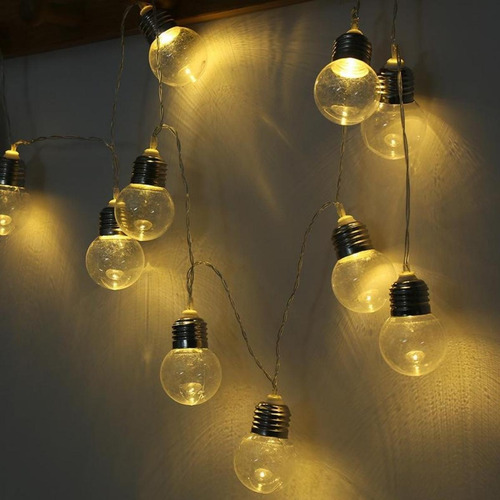 Kit 30 Lâmpadas Led Filamento G45 2w 2200k 180lm E27