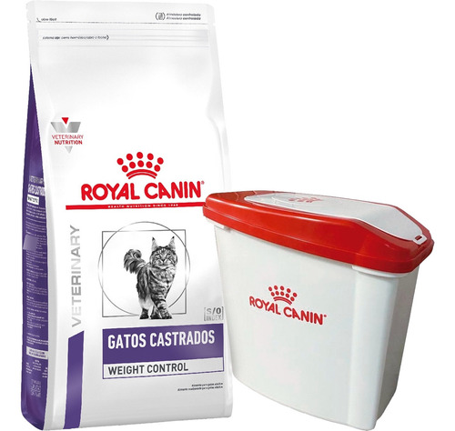 Royal Canin Gatos Castrados X 12 Kg + Contenedor / Mr Dog