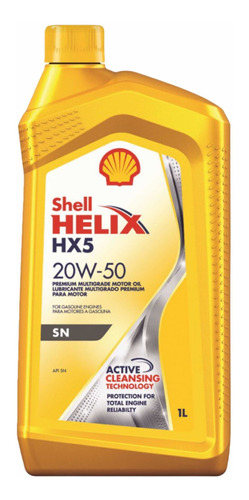 Aceite Mineral 20w50 Shell Helix Hx5