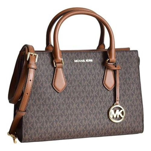 Cartera Satchel Michael Kors Sheila Marron