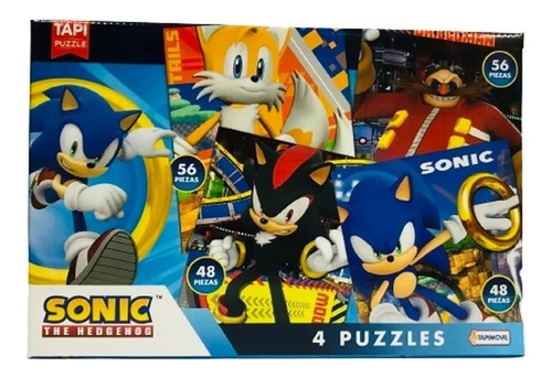 Puzzle Sonic X4 Tapimovil Snc01211