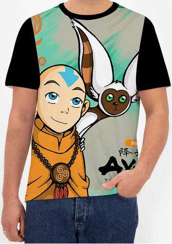 Camiseta Camisa Avatar Lenda De Aang 58