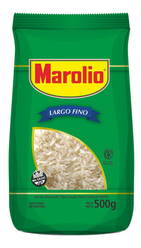 Pack X 3 Unid Arroz  Largo Fino 500 Gr Marolio