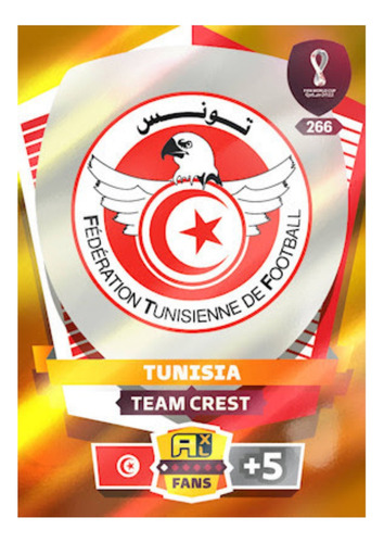 Cartas Adrenalyn Qatar 2022 - Team Tunisia.