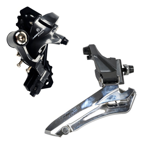 Kit Cambio Speed Absolute Wild 2x 9v Dianteiro Traseiro 28d