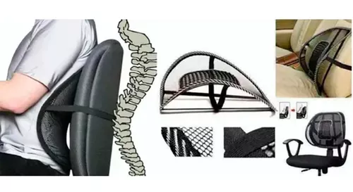 Comprar Práctico asiento de coche masaje espalda soporte Lumbar