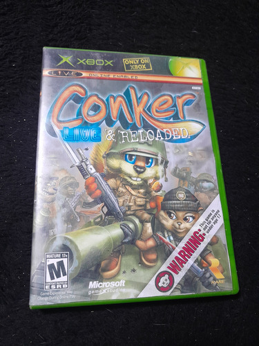 Conker Live Y Reloaded Para Xbox Clásico Original