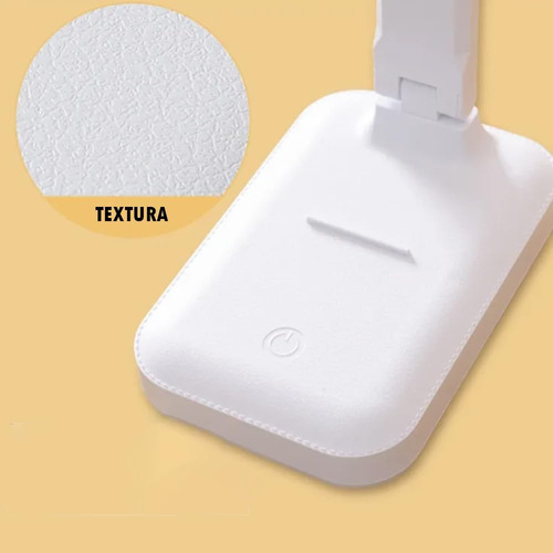 Lámpara De Mesa Táctil Led Recargable Con 3 Niveles De Luz