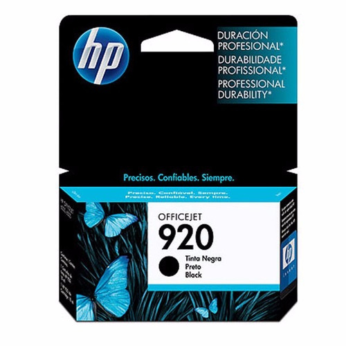 Cartucho Hp 920 Negro Original Cd971al Hp 6500 6000 7500a