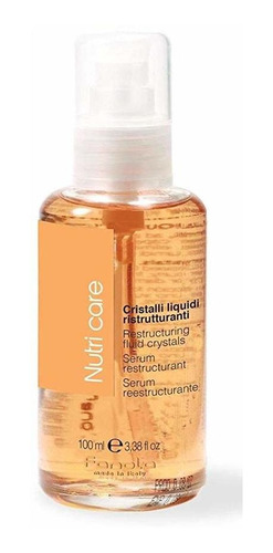 Fanola Nutri Care 100 Ml Restructurin Cristales De Fluidos