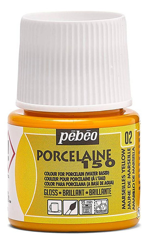 02 Amarillo Marsella Pebeo Porcelaine 150 De 45 Ml