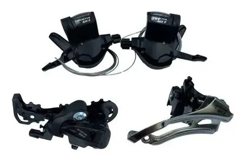 Kit De Cambio Transmissão Inviktus 3x8 Velocidades