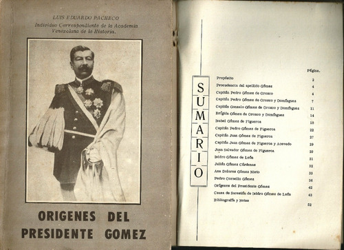  Origenes Del Presidente Juan Vicente Gomez Genealogia