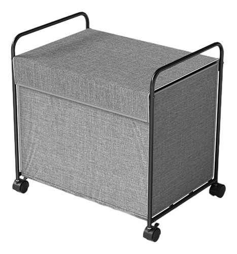 Caja Organizadora Extraíble De Tela N Storage Con Ruedas
