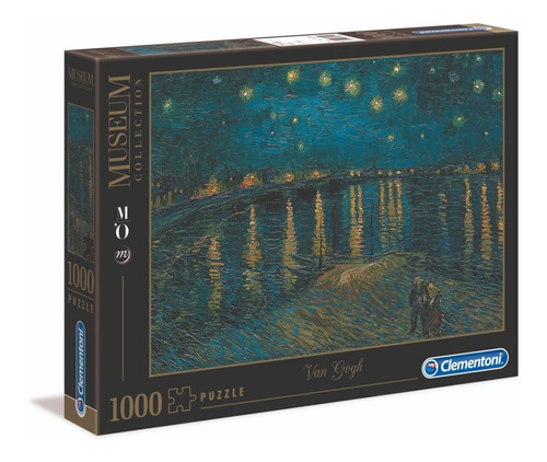 Puzzle 1000 Pzs Noche Estrellada En Ródano Clementoni 39344