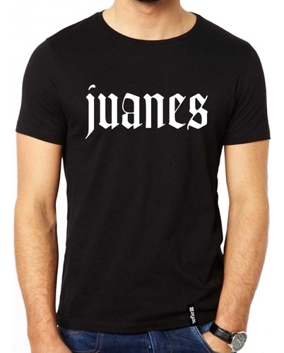 Remera Juanes - 100% Algodón - Calidad Premium