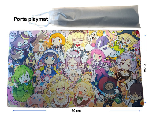 Playmat Artesanal Para Yu-gi-oh Madolche Pose 2