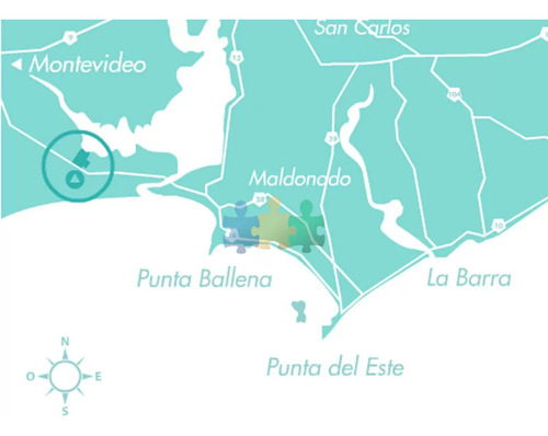 50 Metros De Costa, Acepta Financiacion Sin Interes, Venta, Chacra, Punta Del Este, Uruguay, Laguna De Los Cisnes - Ref : Eqp3576