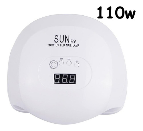 Cabina Uñas Sun R9 110w Uv-led Con Sensor Manicuria Gel Semi