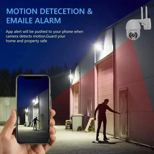Imagen 7 de 7 de Cámara Ip Con Movimiento Infrarrojo Impermeable Wifi Full Hd