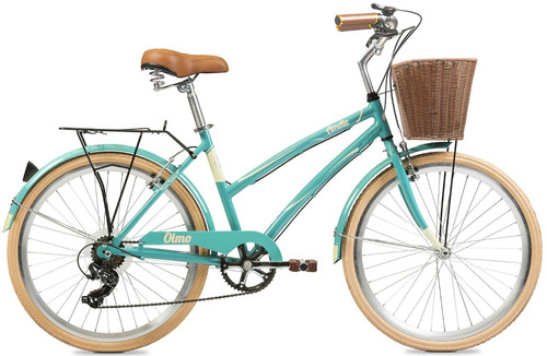 Bicicleta Urbana Paseo Olmo Amelie Plume Rdodado 26 6 Vel