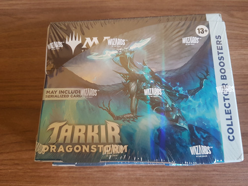 Magic Tarkir Dragonstorm - Caixa De Booster De Colecionador Tarkir - Caixa De Booster De Colecionador Inglês