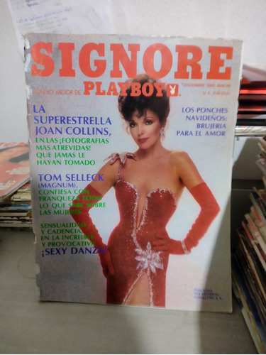 Revista Signore Joan Collins #32 Diciembre 1983 B226r