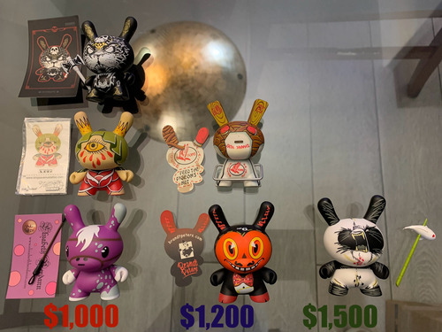 Dunnys Kidrobot Desde $100 Cada Uno / Venta Por Pieza (Usado)