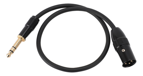Cable De Guitarra De 6,35 Mm A Xlr De 3 Pines Con Sonido Est