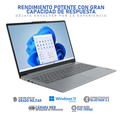 Laptop Lenovo Touch Core I5 8gb 512gb Teclado Español Win 11