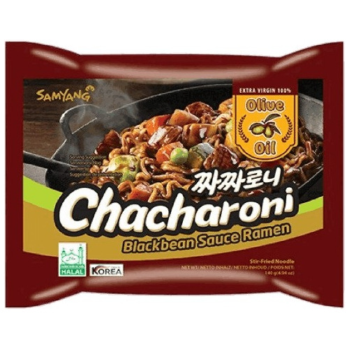 Fideo Instantaneo Chacharoni Salsa Negra Jjajjang Samyang 