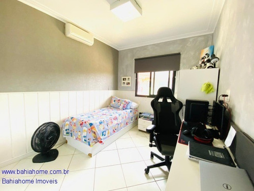 Imagem 11 de 30 de Com Conceito Moderno E Ambientes Amplos Essa Belíssima Casa Com Três Quartos A Venda Em Patamares - Ca74ir