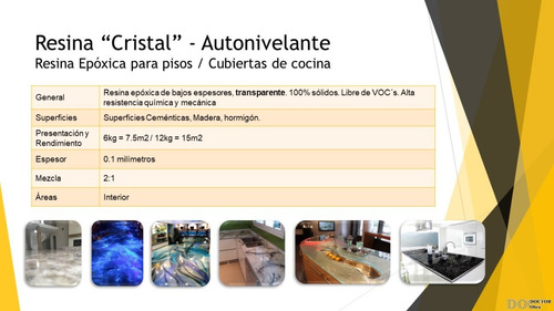 Imagen 7 de 7 de Resina Epoxica Autonivelante Cristal 1.5kg Envio Gratis