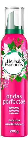 3 Pza Espuma Modeladora Herbal Essences Ondas Perfectas 200