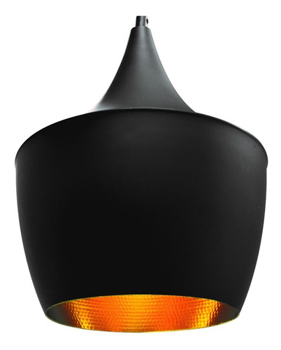 Candil Colgante Vintage Luminario Decorativo Adir 5006 Color Negro