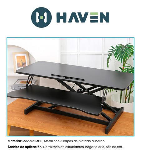 Organizador Para Mesa De Escritorio Elevable Haven D102