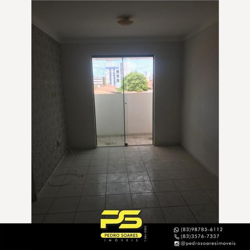 Apartamento Com 3 Dormitórios Para Alugar, 60 M² Por R$ 1.100/mês - Jardim Cidade Universitária - João Pessoa/pb - Ap4360