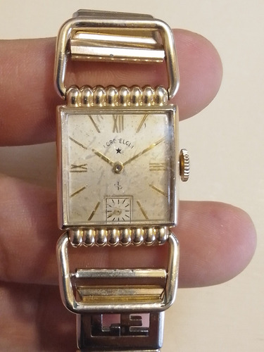 Reloj De Cuerda Lord Elgin De 21 Joyas Gold Filled De 1950