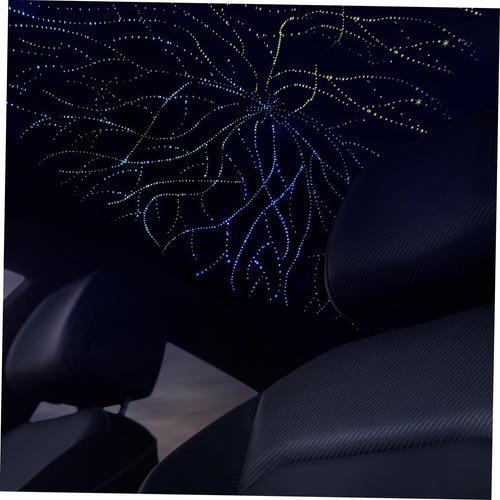 1 Juego Kit Luces En Forma Estrella Para El Techo Del Coche