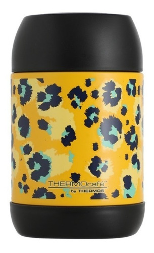 Termo Comida Acero 500ml Cheetah Amarillo