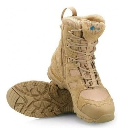 Bota Táctica Militar Airsoft Outdoor Atzb Color Ocre