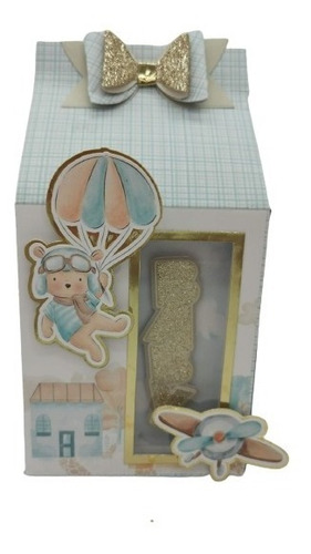 Candy Box Oso Aviador (dulceros)